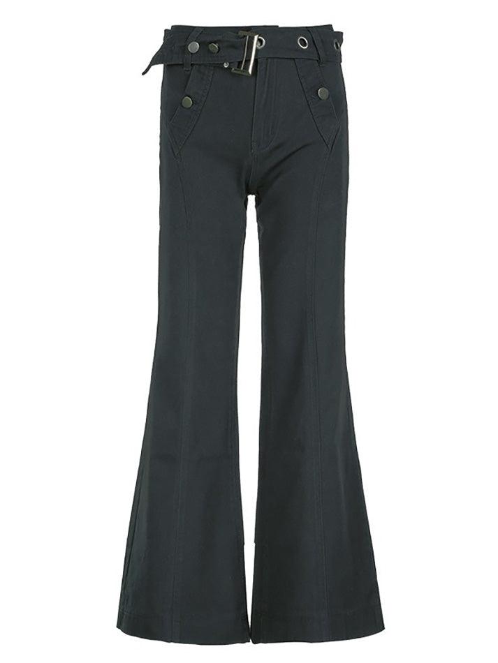 Y2K Low Rise Flare Jeans