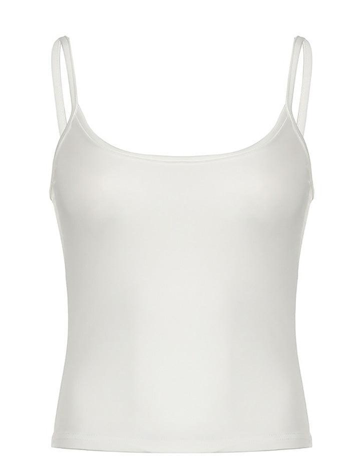 Basic Square Neck Slim Cami Top - AnotherChill