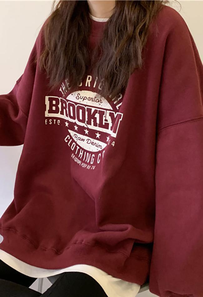 Brooklyn Graphic Crew Sweatshirt AnotherChill