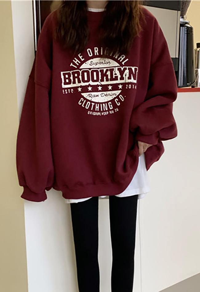 Brooklyn Graphic Crew Sweatshirt AnotherChill