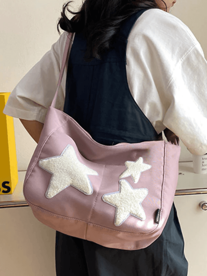 Cute Star Print Crossbody Bag - AnotherChill