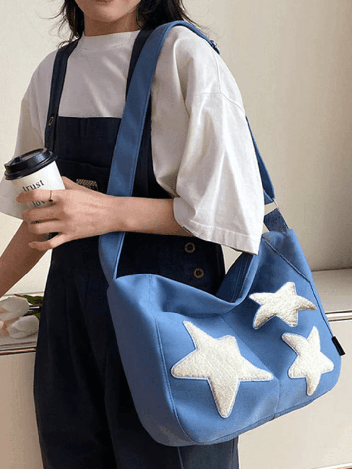 Cute Star Print Crossbody Bag - AnotherChill