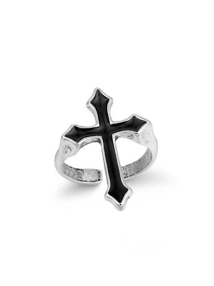 Gothic Cross Ring - AnotherChill