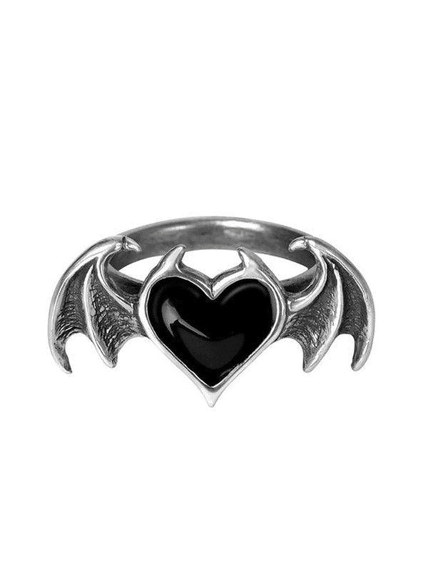 Gothic Heart Ring - AnotherChill
