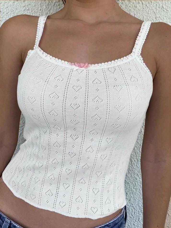 Heart Hollow Crop Cami Top - AnotherChill