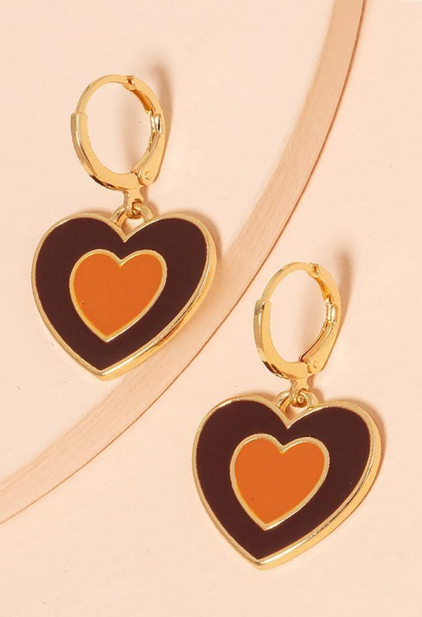 Heart-shaped Pendant Earrings AnotherChill