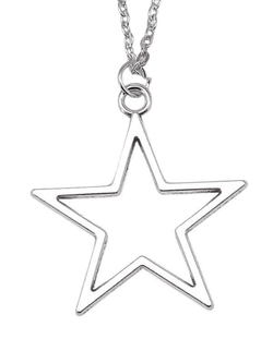 Hollow Out Star Charm Necklace - AnotherChill