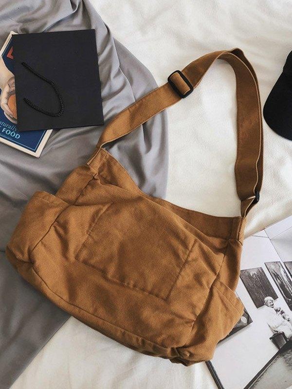 Large Canvas Satchel Bag - AnotherChill