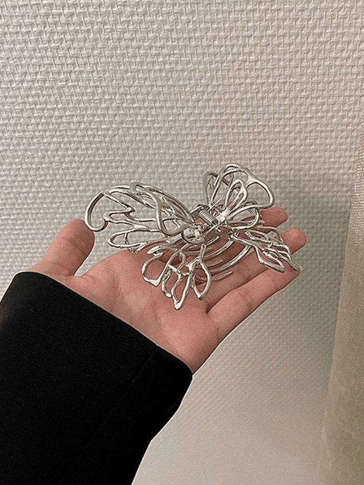 Large Metal Butterfly Hair Claw - AnotherChill