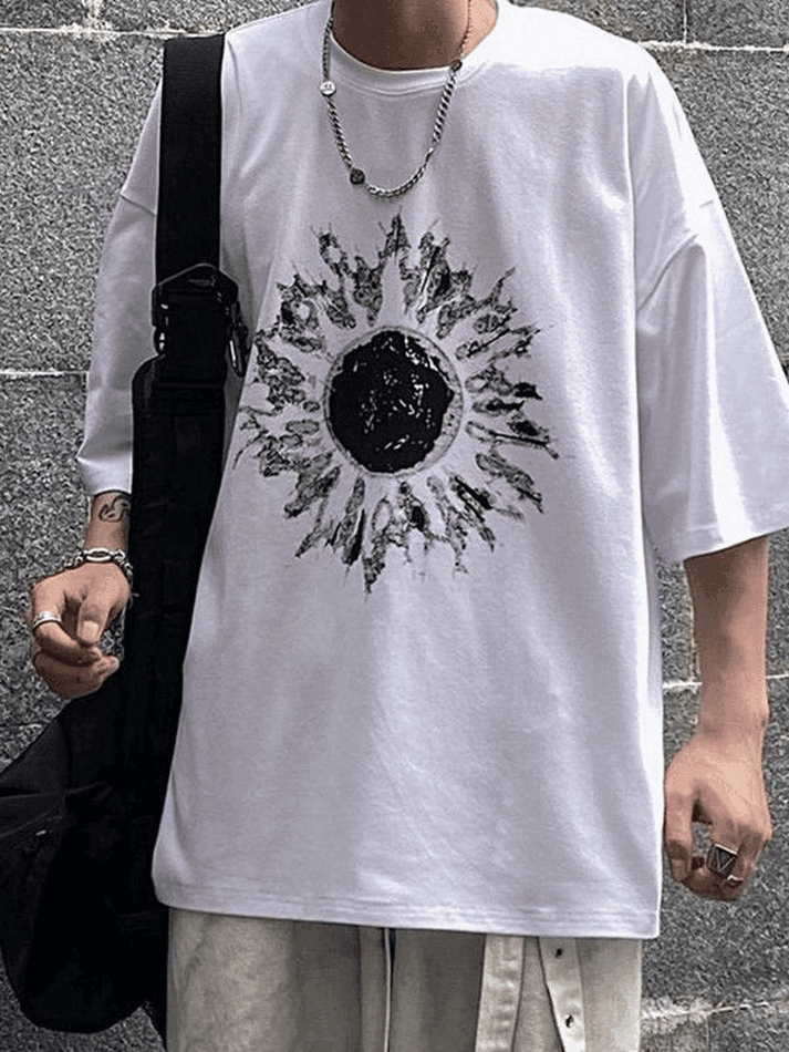 Men's Darkness Sun Graphic Tee - AnotherChill