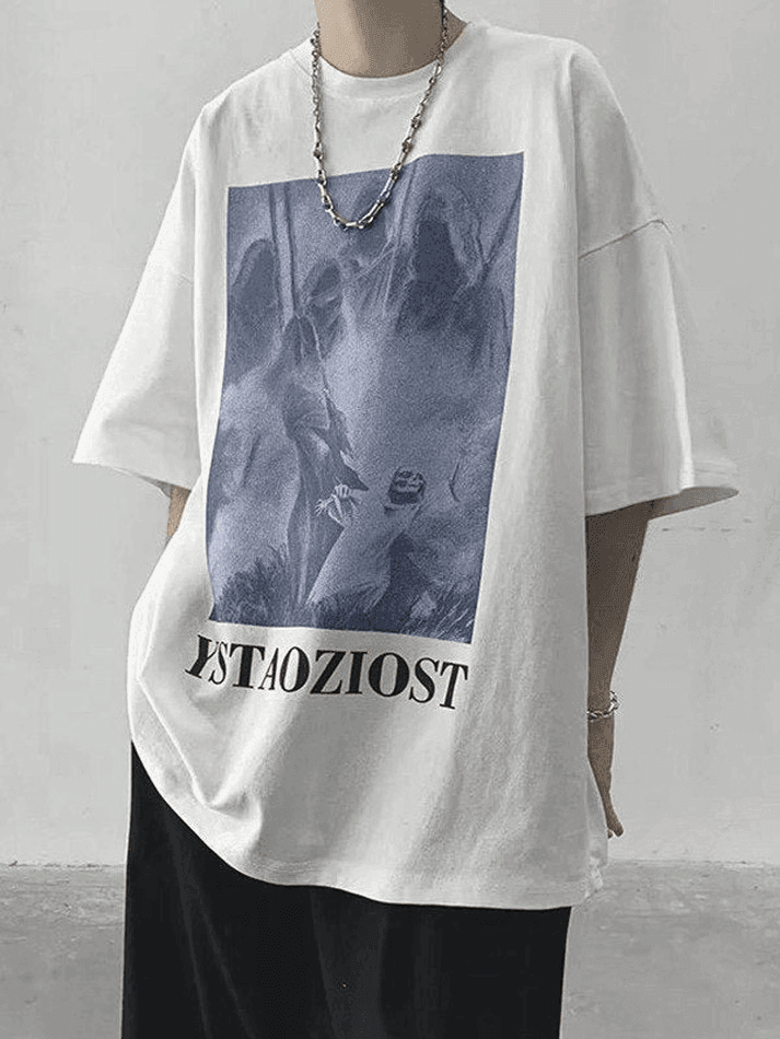 Men's Mist Ghost Graphic Tee - AnotherChill