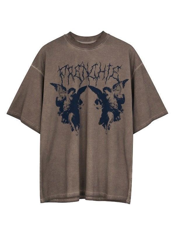 Men's Vintage Cherub Graphic Tee - AnotherChill