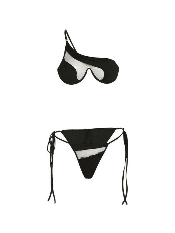 Mesh Underwire Bikini Set - AnotherChill