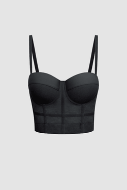 Mesh Underwire Bustier Top - AnotherChill