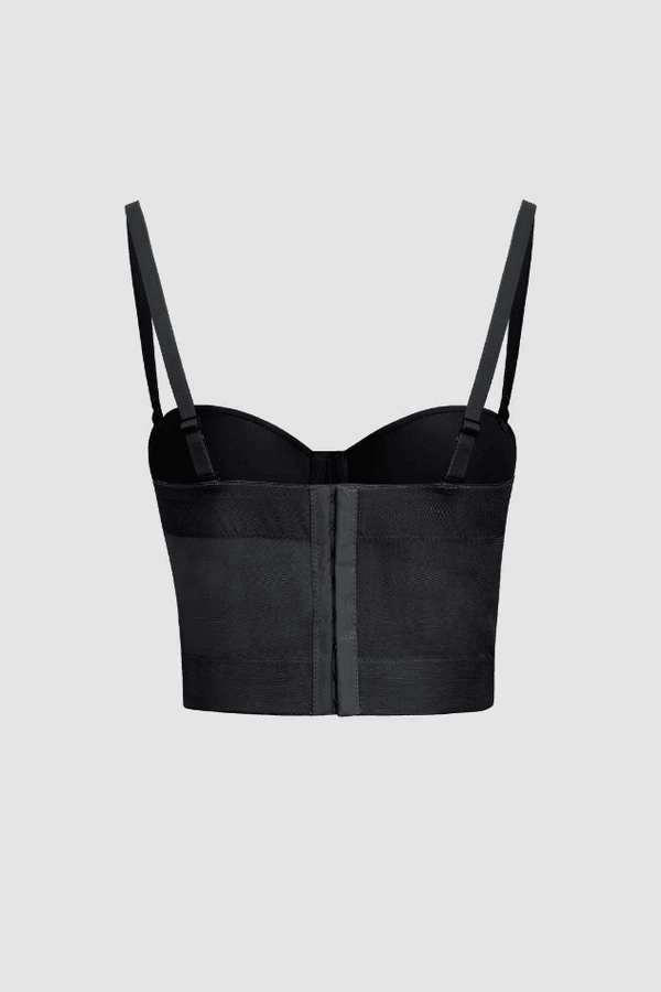 Mesh Underwire Bustier Top - AnotherChill