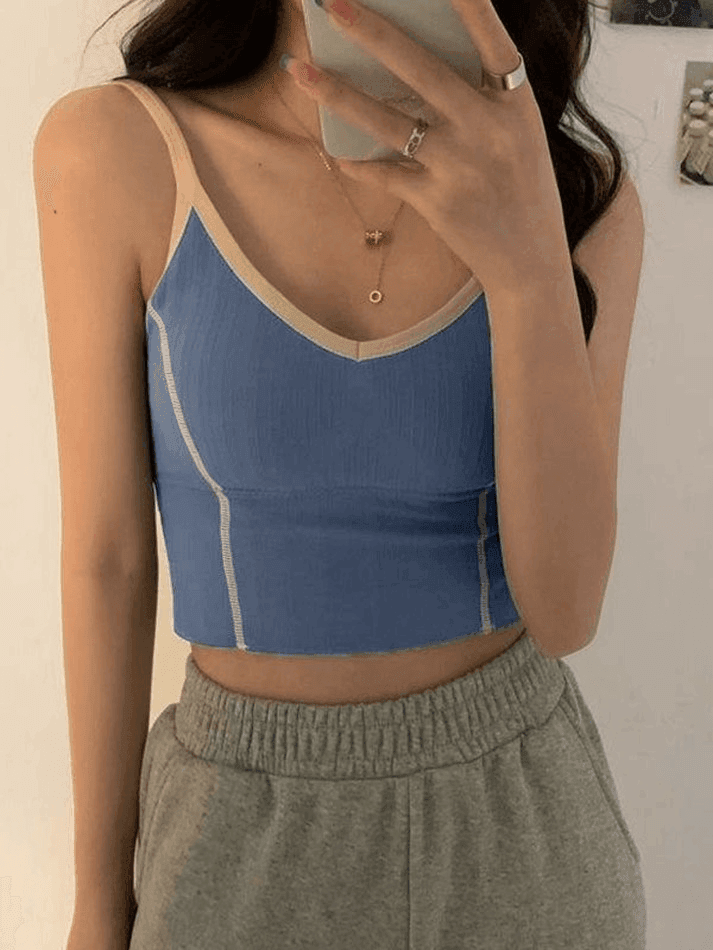 Padded Crop Cami Top - AnotherChill