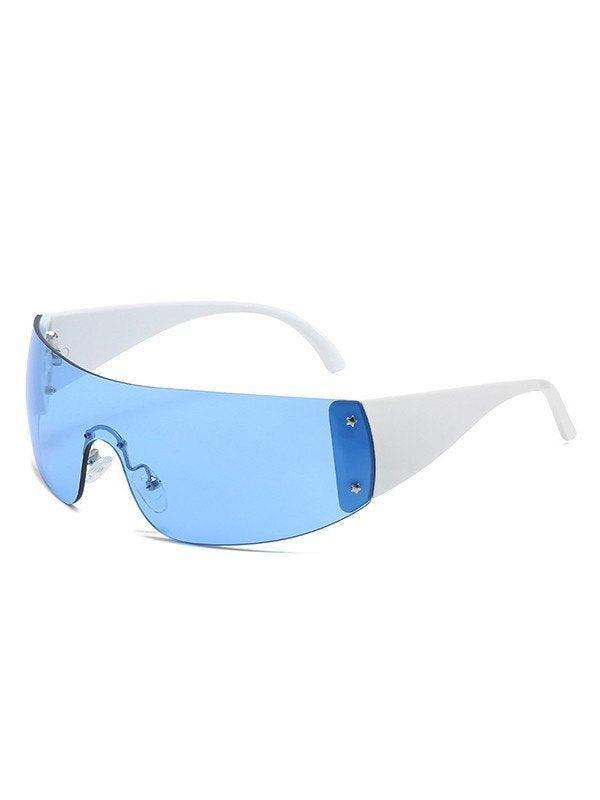 Rimless Futuristic Y2K Sunglasses - AnotherChill