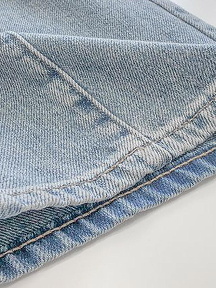 Seam Detail Washed Boyfriend Jeans - AnotherChill