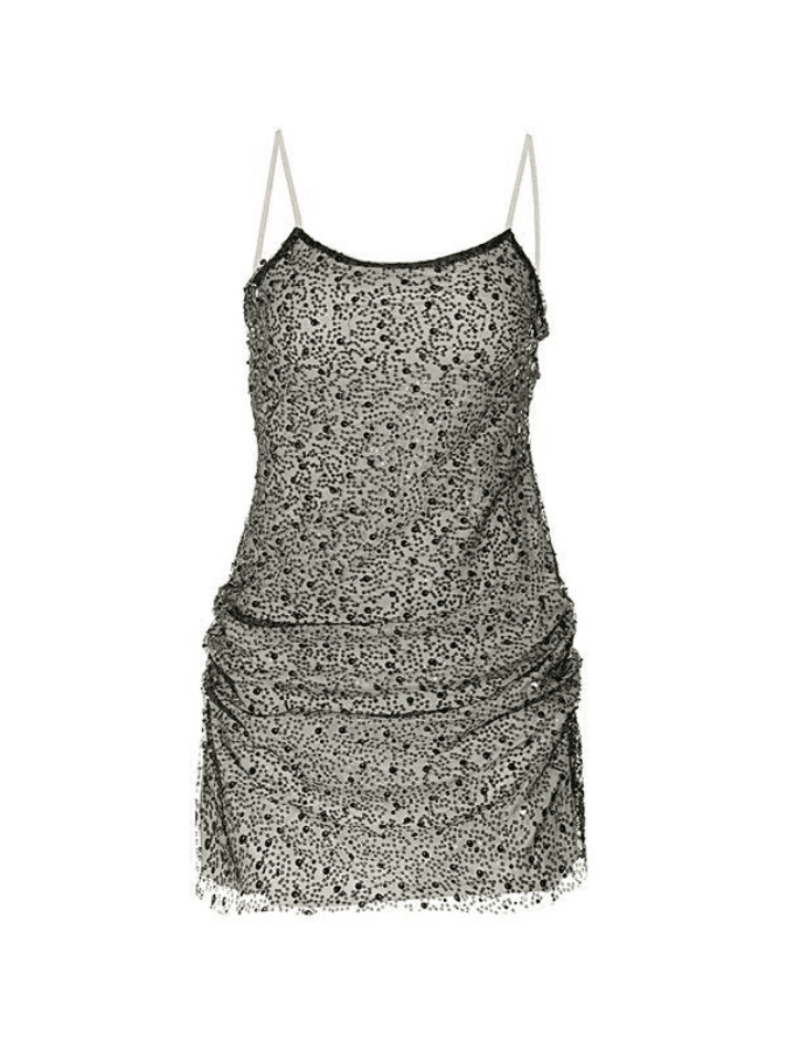 Sequin Bodycon Slip Mini Dress - AnotherChill