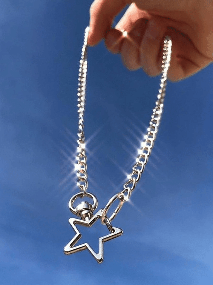 Star Charm Chain Necklace - AnotherChill