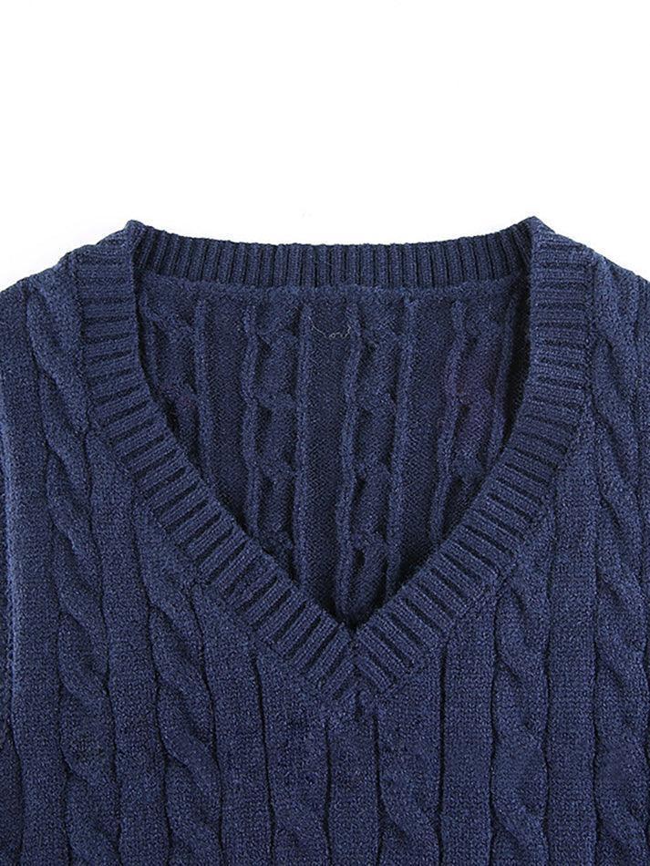 Twist Sweater Vest - AnotherChill