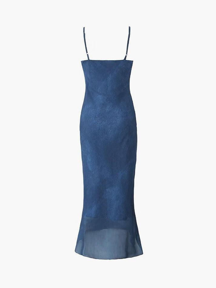 V Neck Cami Midi Dress - AnotherChill