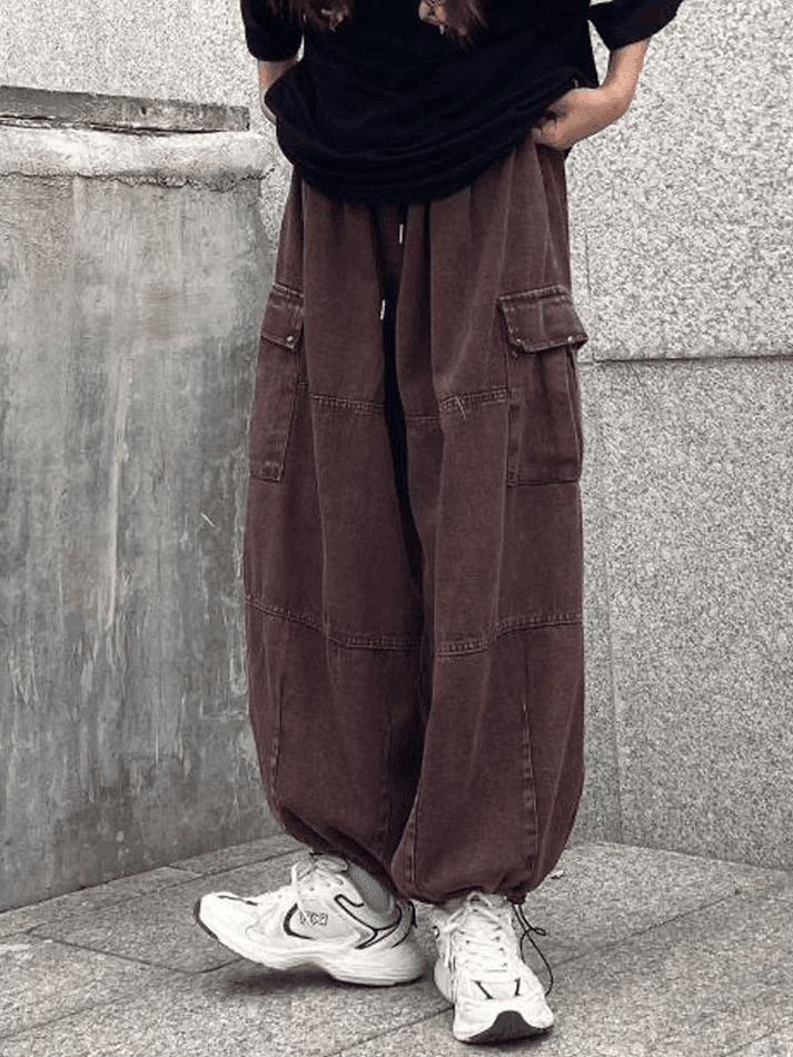 Vintage Baggy Cargo Jeans - AnotherChill