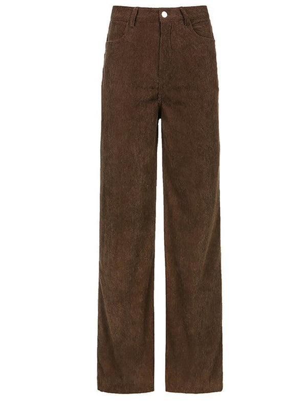 Vintage Corduroy Baggy Pants - AnotherChill