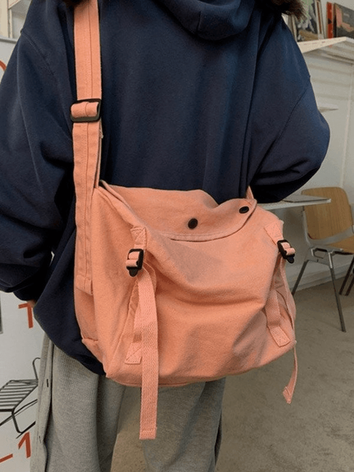 Vintage Large Capacity Crossbody Bag - AnotherChill