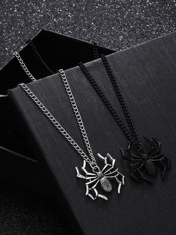Vintage Spider Charm Necklace - AnotherChill
