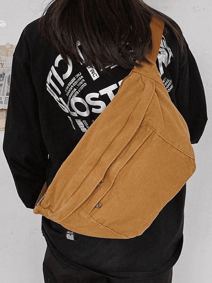 Vintage Wash Capacity Crossbody Bag - AnotherChill