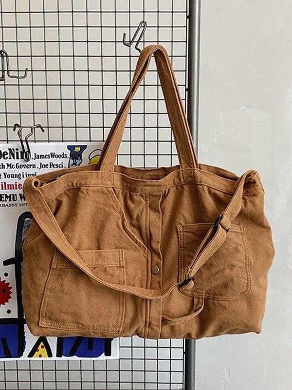 Vintage Wash Large Shoulder Bag - AnotherChill