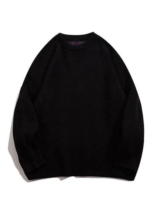 Men's Back Skull Jacquard Sweater - AnotherChill