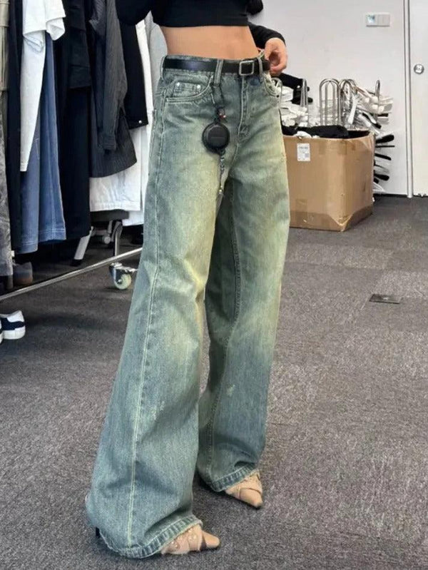 Distressed Tattered Design Boyfriend Jeans - AnotherChill