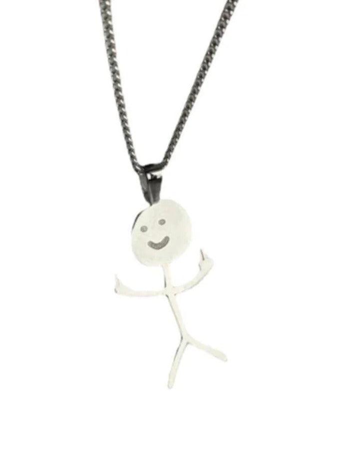 Funny Doodle Pendant Necklace - AnotherChill