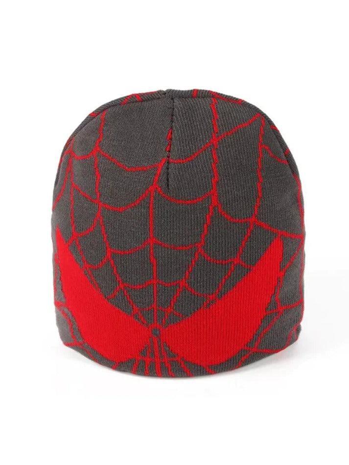 Spider Web Print Soft Beanie Hat - AnotherChill