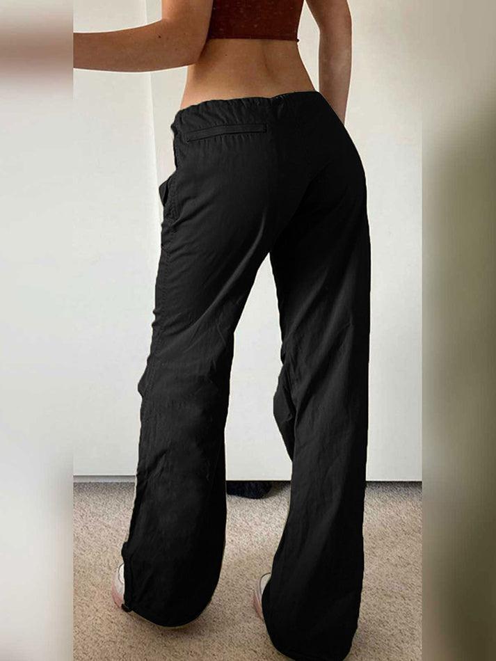 Straight Leg Pocket Cargo Pants - AnotherChill