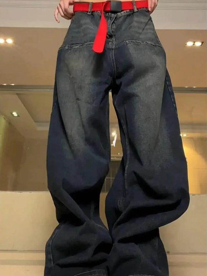 Vintage Washed Distressed Boyfriend Jeans - AnotherChill